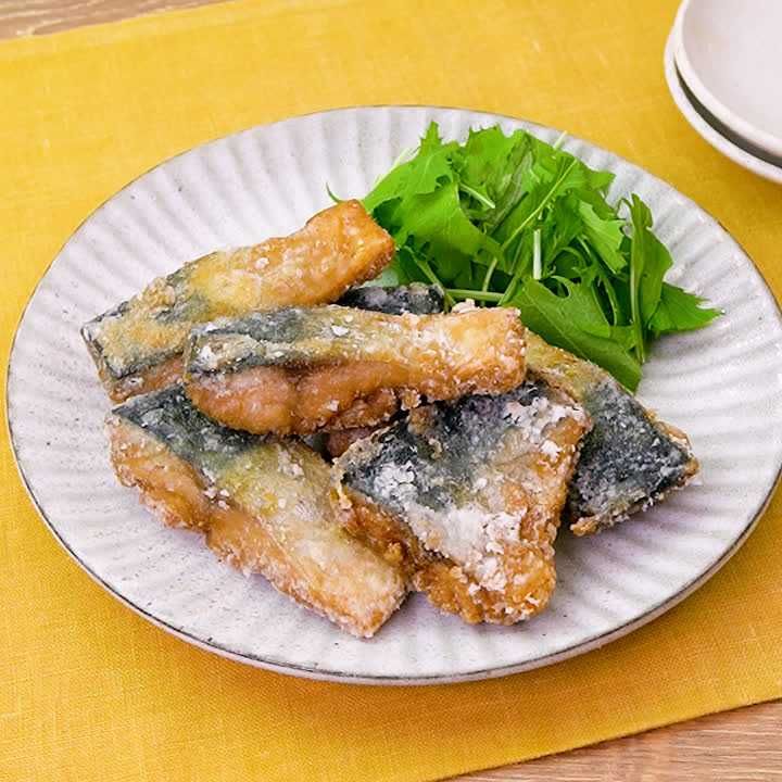 サバ竜田揚げ(骨なし,250g)Boneless Mackerel portion Karaage(250g)