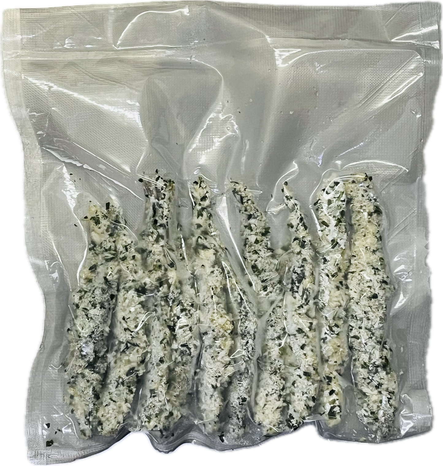 シシャモあおさフライ(250g) Breaded Capelin with Aosa Seaweed(250g)